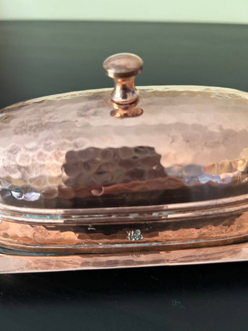 Williams Sonoma copper butter dish - Picture 2 of 7